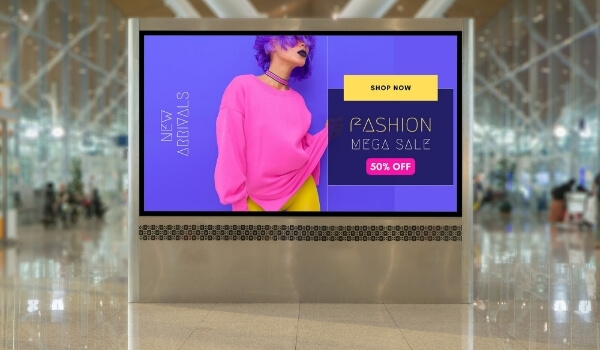 Digital Screen Advertising at Airports: Capturing Audiences in Motion