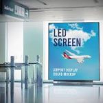Advertising services at Pittsburgh International Airport showcasing digital screens, wall wraps, and passenger engagement zones for brand visibility