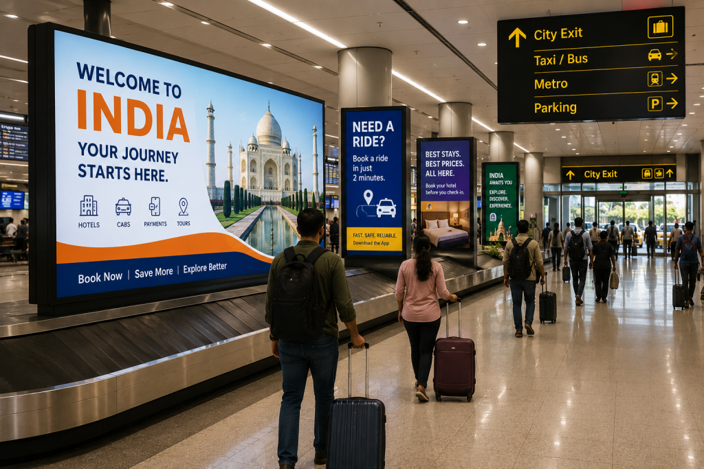 After the Landing: The Untapped Advertising Opportunity Between Baggage Claim and City Exit!!