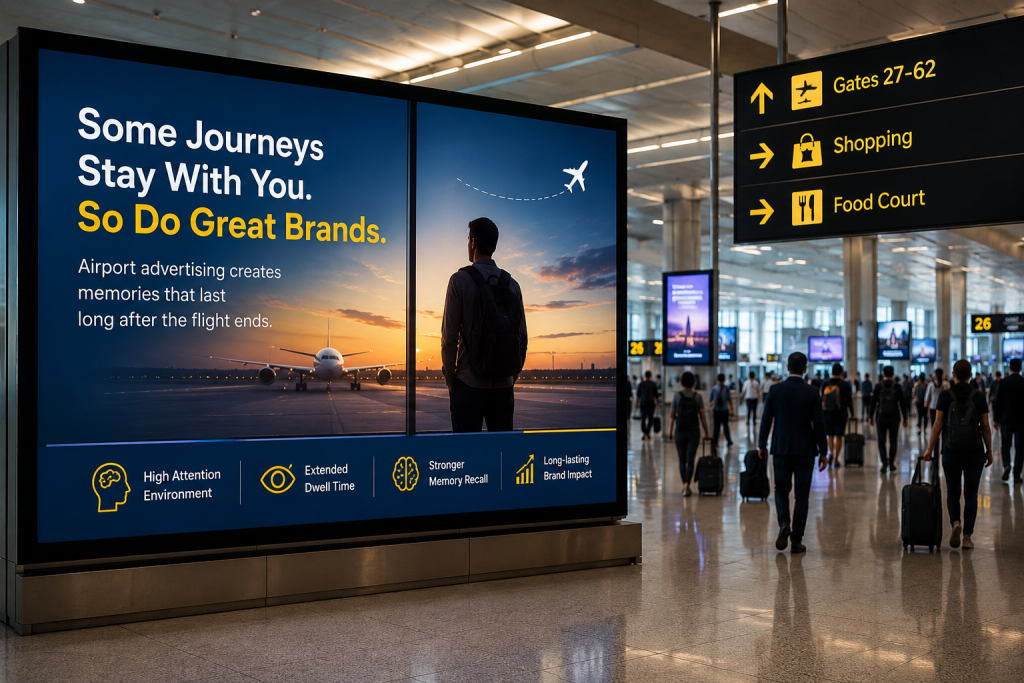 The Runway Memory Effect: Why Airport Advertising Is Remembered Long After the Flight Ends??
