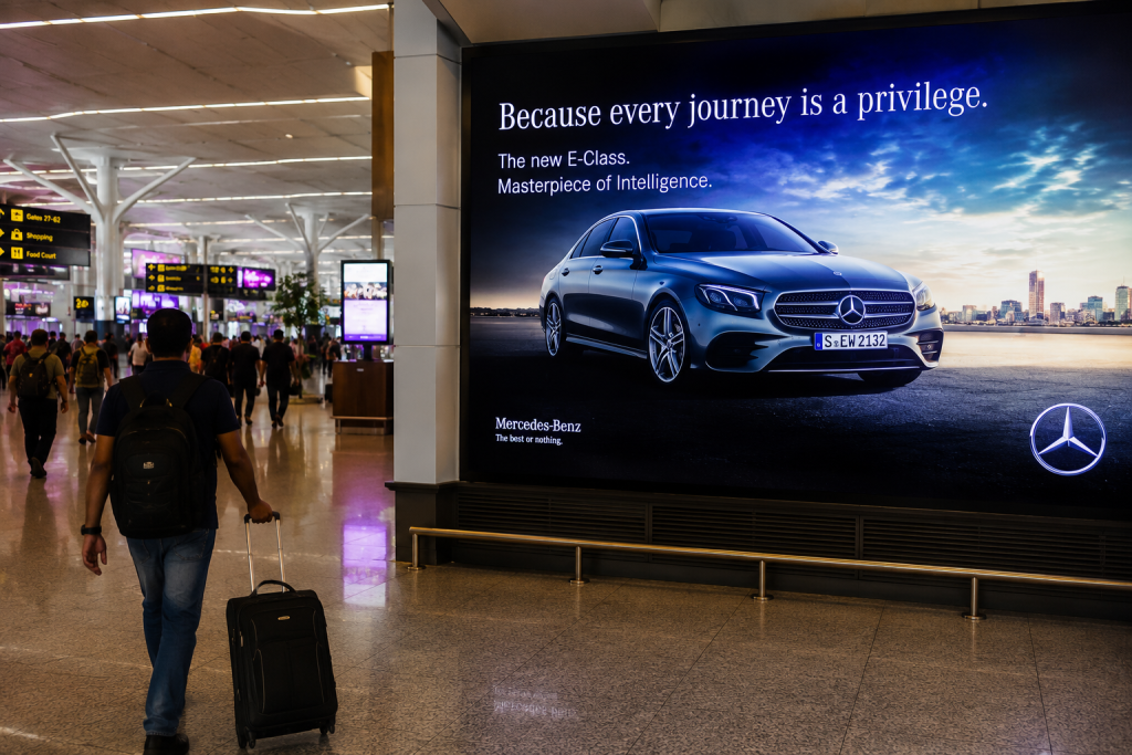 Boarding Pass to Brand Trust: How Airports Quietly Turn Advertisers into Premium Brands??
