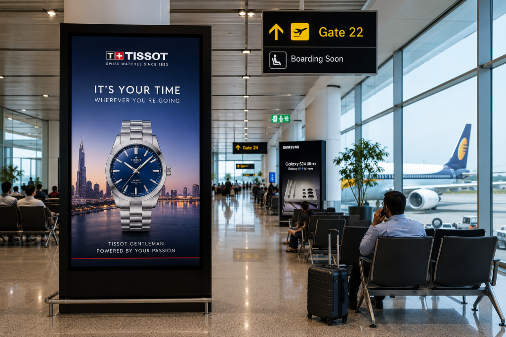 The Last Brand Touchpoint Before Takeoff: Why Airport Advertising Creates Stronger Memory Retention..
