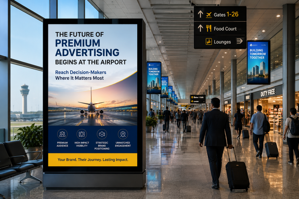 The Future of Premium Advertising Begins at the Airport: Reaching Decision-Makers Where It Matters Most?