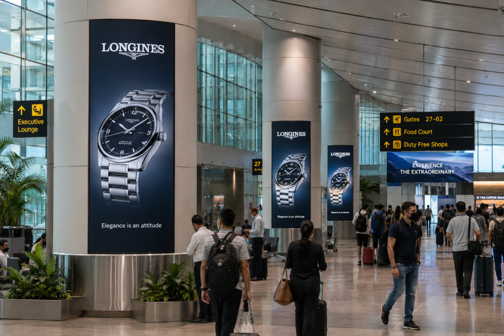 The Invisible Luxury Signal: Why Airport Advertising Shapes Brand Status Even Among Non-Customers