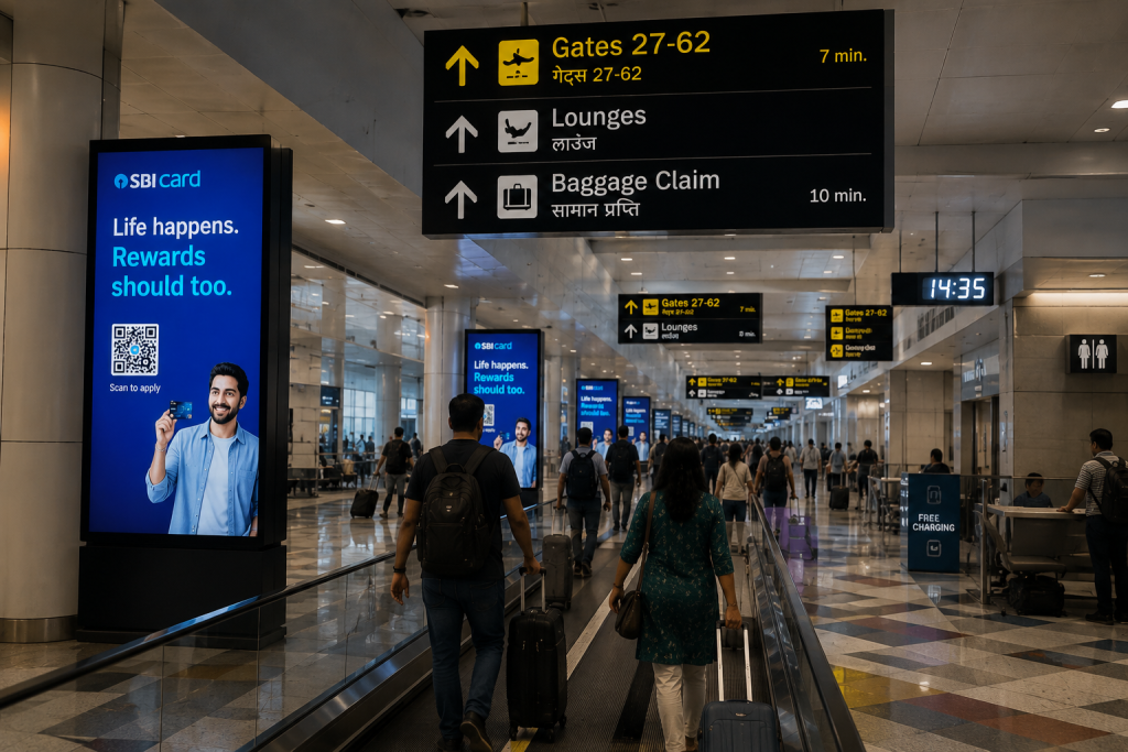 The Directional Attention Economy: Why Airports Turn Wayfinding Into Advertising Power??